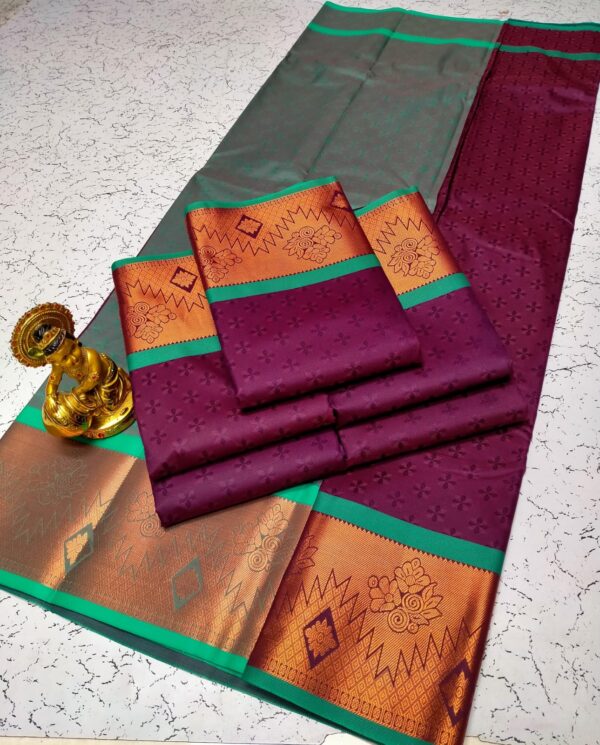 Karizma Silk 3D Embossed Saree