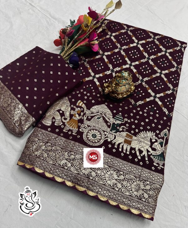 Banarasi Dola silk saree