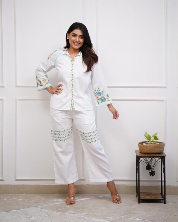 Cotton Cord Set – Full Embroidery Detailing